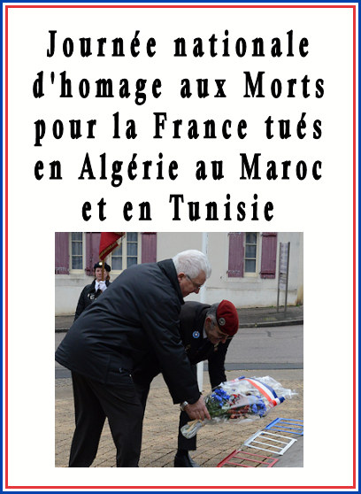 AG de l'UNC et Baptêmes d'arbres du souvenir.