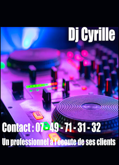 Nouveau à Stenay, DJ-Cyrille animations