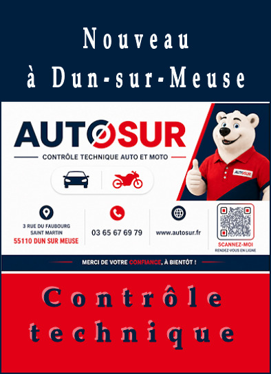 Dun-sur-Meuse, Nouveau centre de contrôle technique