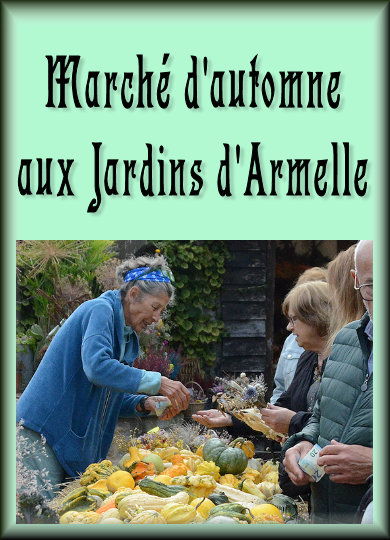 Marché d'automne 2026 aux jardins d'Armelle